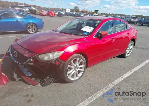 2014 Mazda Mazda6 I Touring z USA, uszkodzony, nr VIN JM1GJ1V66E1120935